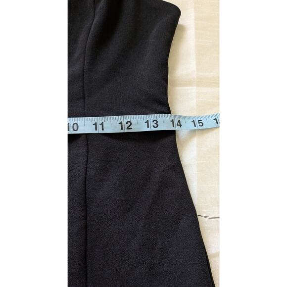 NEW Lulus Black One Shoulder Mermaid Maxi Dress Gown Size Small - Picture 9 of 10